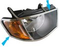 View Item Stainless Steel Headlight Frame for Mitsubishi L200